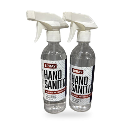 Premium Hand Sanitizer Spray 473ml, 16 fl oz 2 Pack 80% Alc.