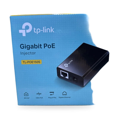 3 TP-LINK TL-PoE150S | TP Link Gigabit PoE Injector, Black (Factory Sealed-New)