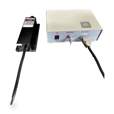 LASER SYSTEMS DPSSL DRIVER Laser Power Supply with Laser Head 500m W