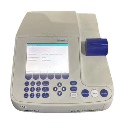 Eppendorf biospectrometer Kinetic 6136 UV/Vis spectrophotometer