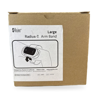 Box of 20 Masimo Radius-7 Oximetry Monitor Arm Band, Size Large ref 38881