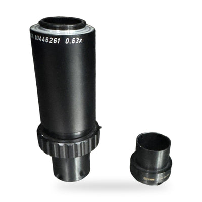 Leica microscope photo tube / adapter 0.63x 10446261 Optem 29-90–56