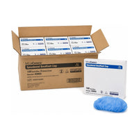 Case of 600 MediChoice Spunbond Bouffant Caps Blue Large 100/Box 69909