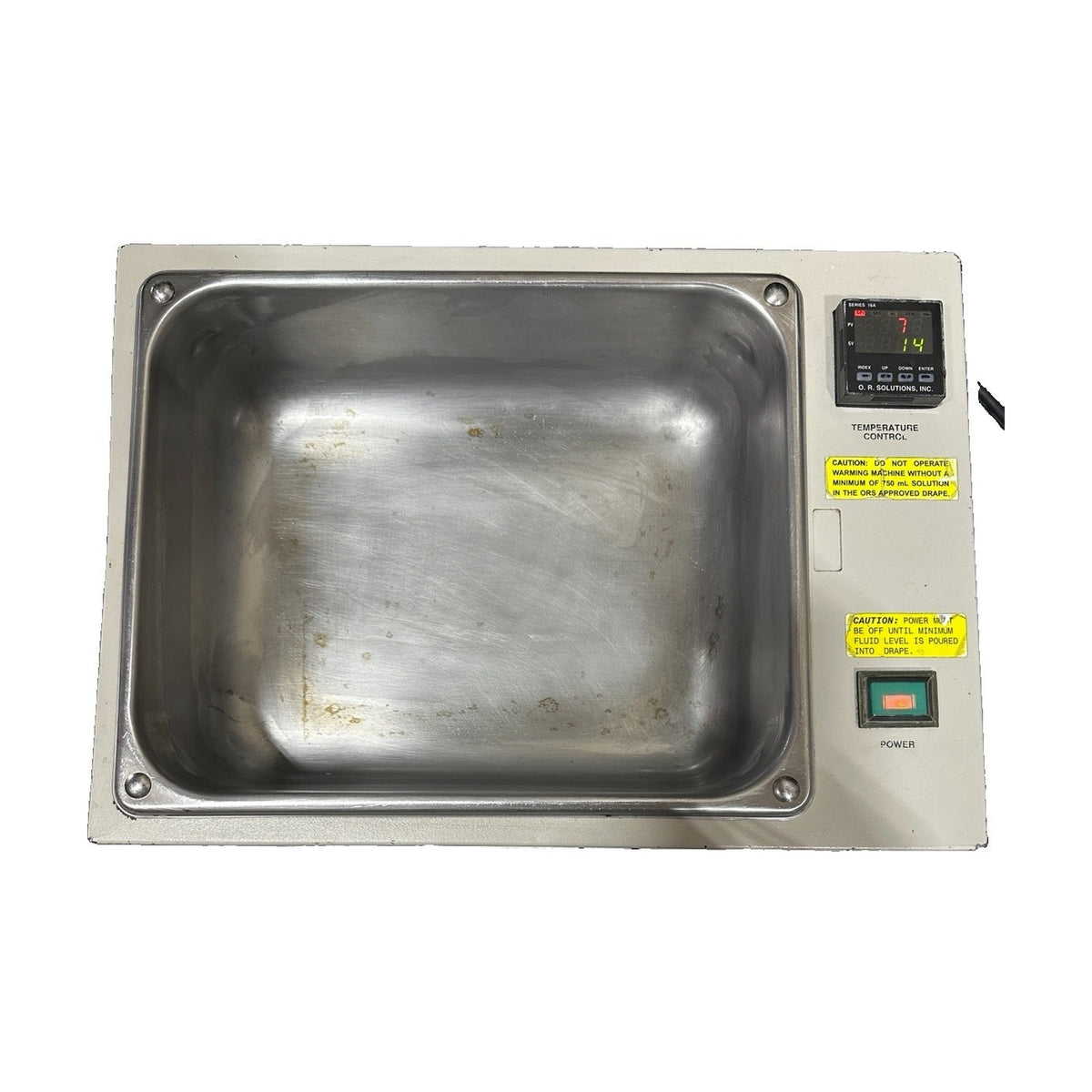 EcoLab O.R. Solutions ORS-2066R-F Drape Warmer 120V Stainless Steel