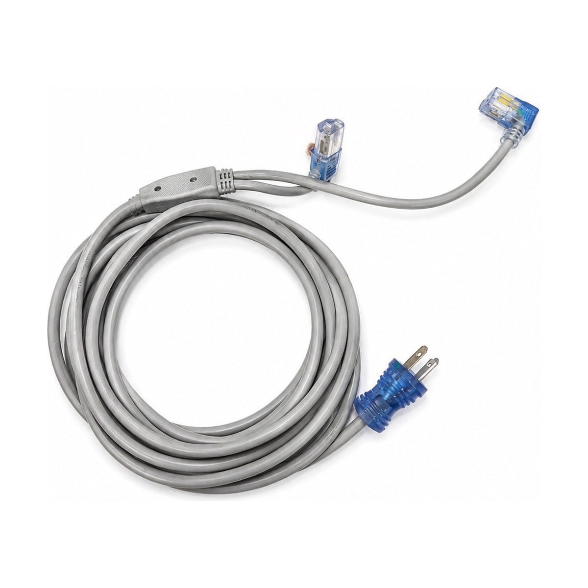 20 Foot Hospital Grade Y Power Cord Dual IEC C13 Female Splitter Cable
