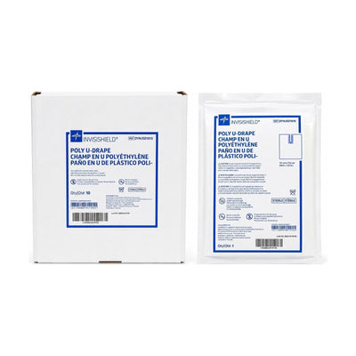 Medline InvisiShield Poly U-Drape 48” x 52” Sterile Drape DYNJSD1015 Box of 10