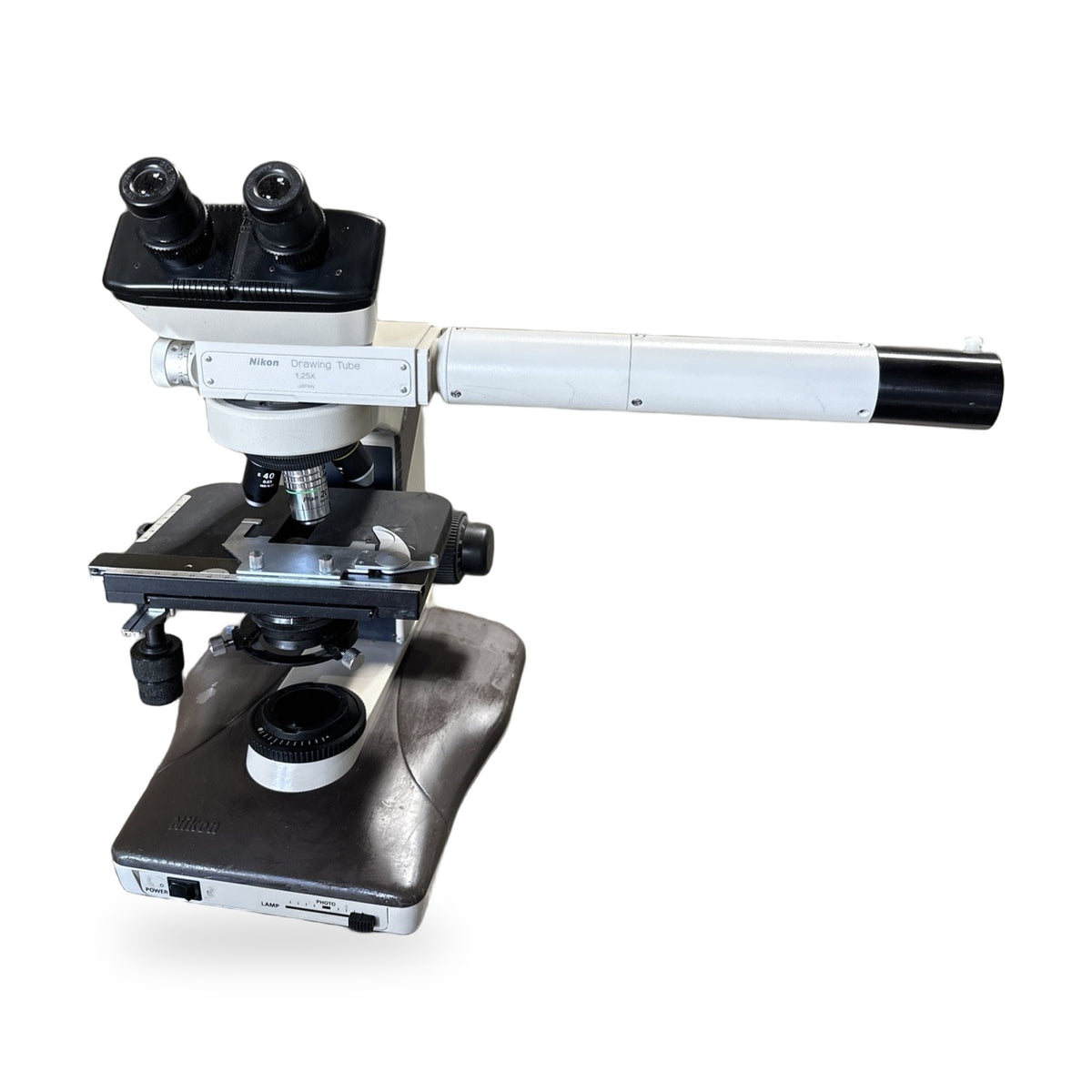 Nikon Labophot-G Microscope For Parts with Objectives