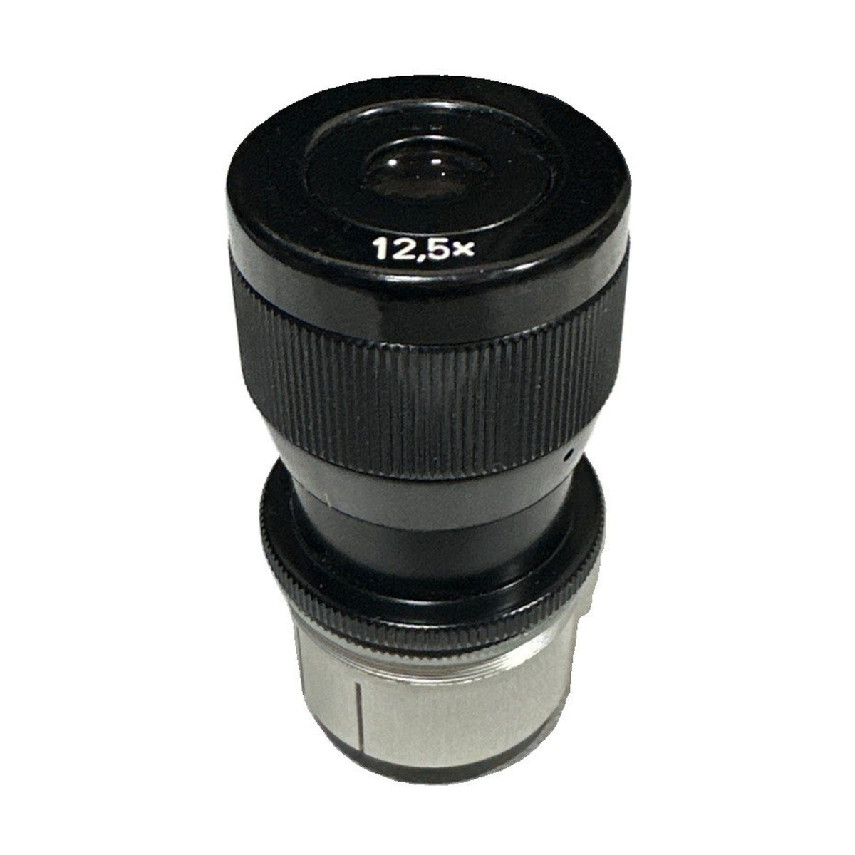 12.5x Adjustable Microscope Eyepiece Ocular Lens w/ Diopter Adjustment