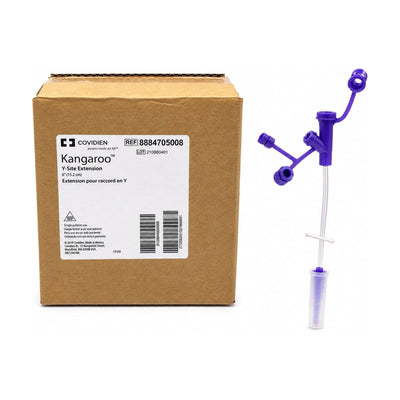 Covidien Kangaroo Y Extension 6” REF 8884705008 Box of 30 New