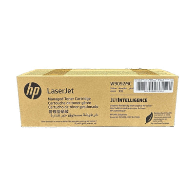 Genuine HP W9092MC Yellow Managed LaserJet Toner E45028 E47528 Factory Sealed
