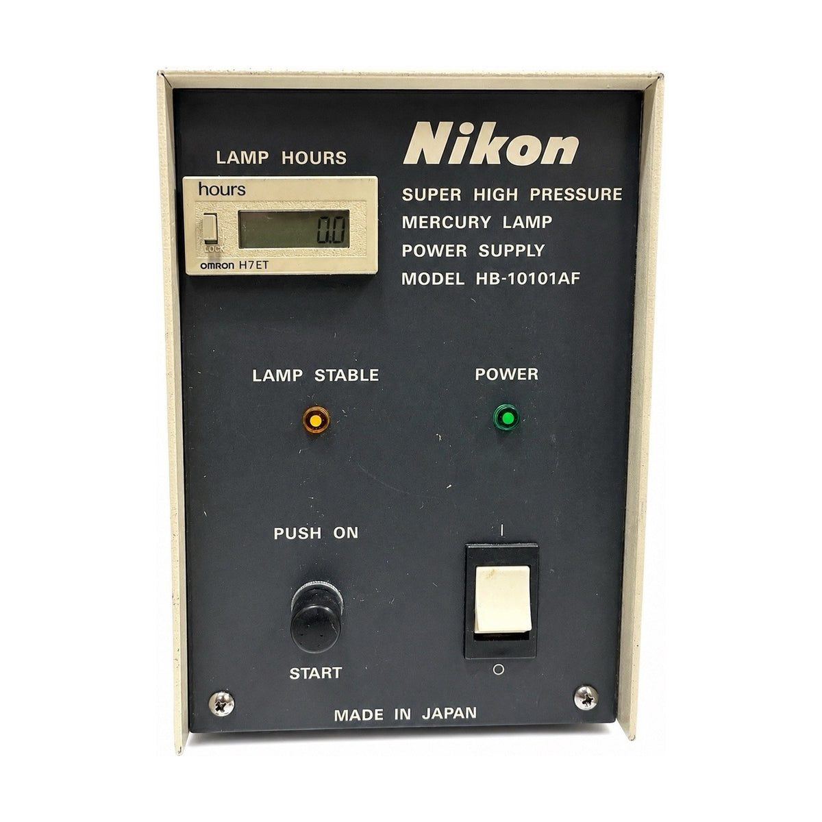 Nikon HB-10101AF High Pressure Lamp Power Supply 100-240V 50/60Hz Made in Japan