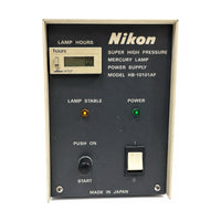 Nikon HB-10101AF High Pressure Lamp Power Supply 100-240V 50/60Hz Made in Japan