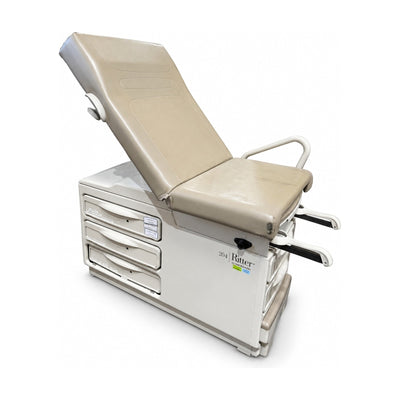 Midmark Ritter 204 Manual Exam Table Stirrups Assist Handle Free Freight