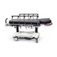 Stryker 1061 Hydraulic Exam Stretcher w/ Leg Supports 500 lb 2008