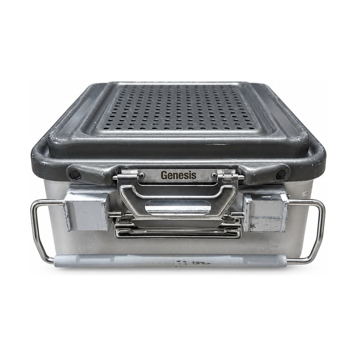 V. Mueller Genesis Sterilization Container 12x11x5 Tray Basket Case