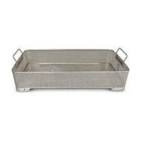 Stainless Steel Perforated Instrument Basket Tray 21 x 11 x 3.5w Handles