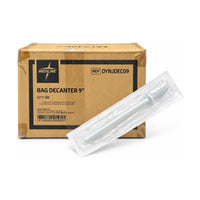 Medline DYNJDEC09 Bag Decanter 9” Sterile Case of 50 Exp 2028