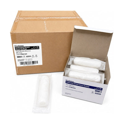 MediChoice CFBN1004 Conforming Stretch Gauze Bandage 4” x 75” Sterile 96/Case