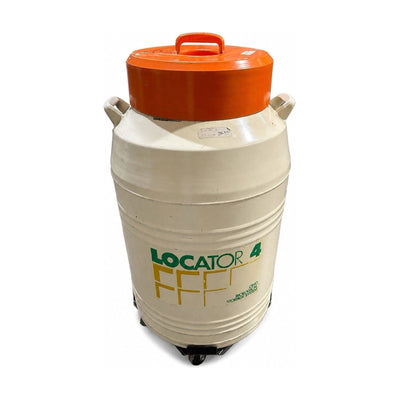 Thermolyne Locator 4 Cryogenic Storage Vessel with 4 Racks Used