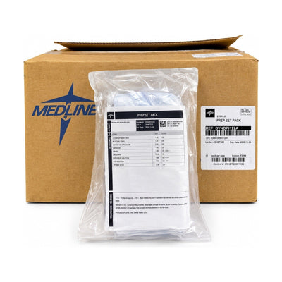 Medline DYNDPI1122A Sterile Prep Set Pack PVP Gauze Drape Case of 20 Exp 2026