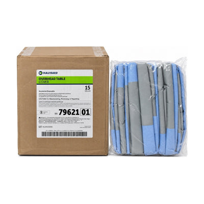 Halyard 79621 Overhead Table Cover Non-Sterile Disposable Case of 15