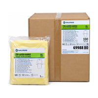 Halyard 69988 Tri-Layer AAMI Level 2 Isolation Gowns Yellow XL 100 Count
