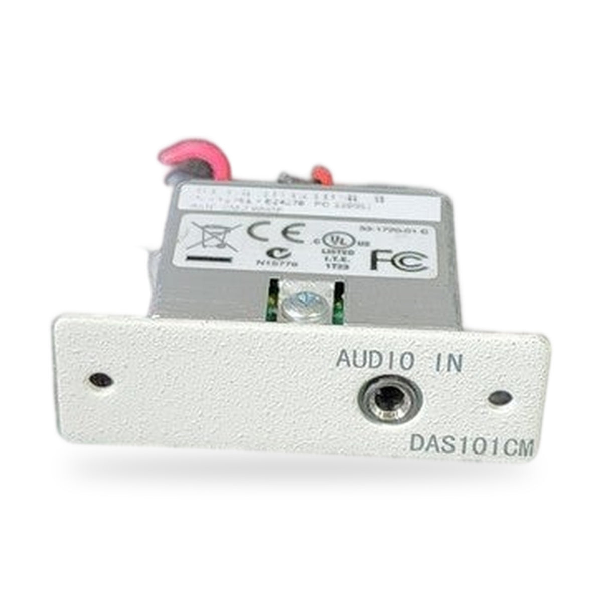 Extron DAS101CM-2 Audio Input Module 3.5mm Wall Plate Insert White