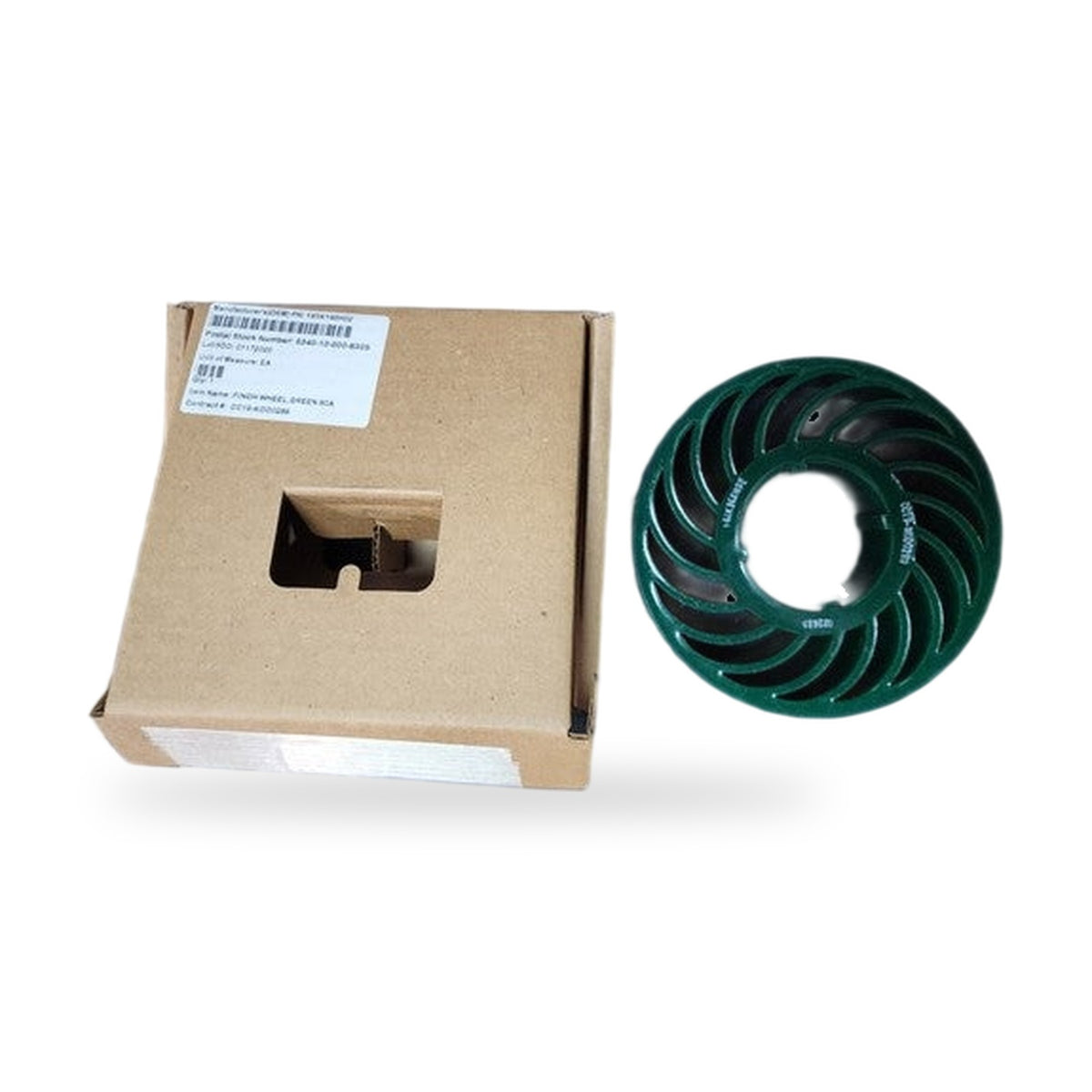 Generic 141K146H02 Pinch Wheel Green 60A 1.25x6"