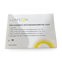 LUMEON Child Cuff Arm Reusable Blood Pressure Cuff and Bulb 1 per Box