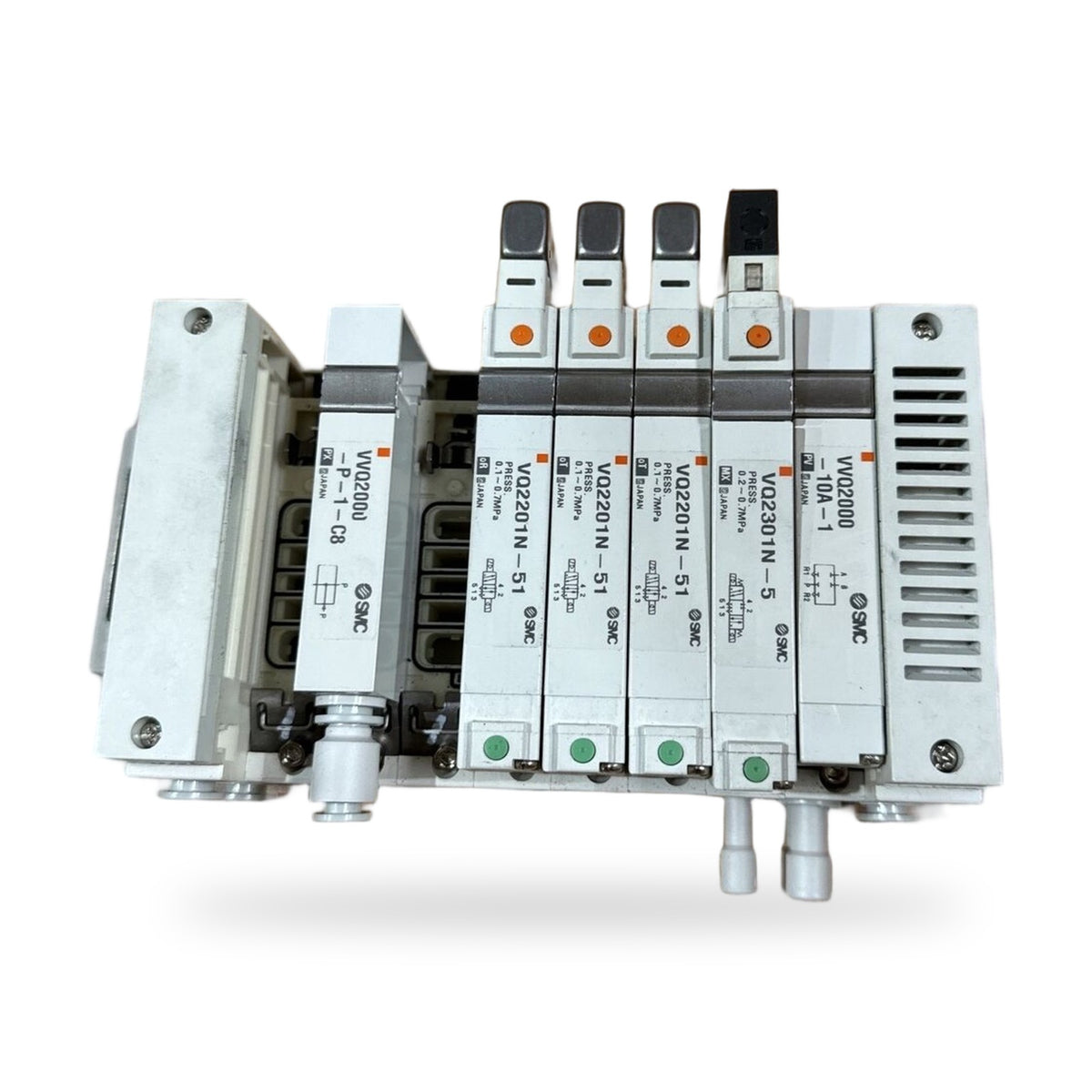 SMC 8 Station Manifold Unit