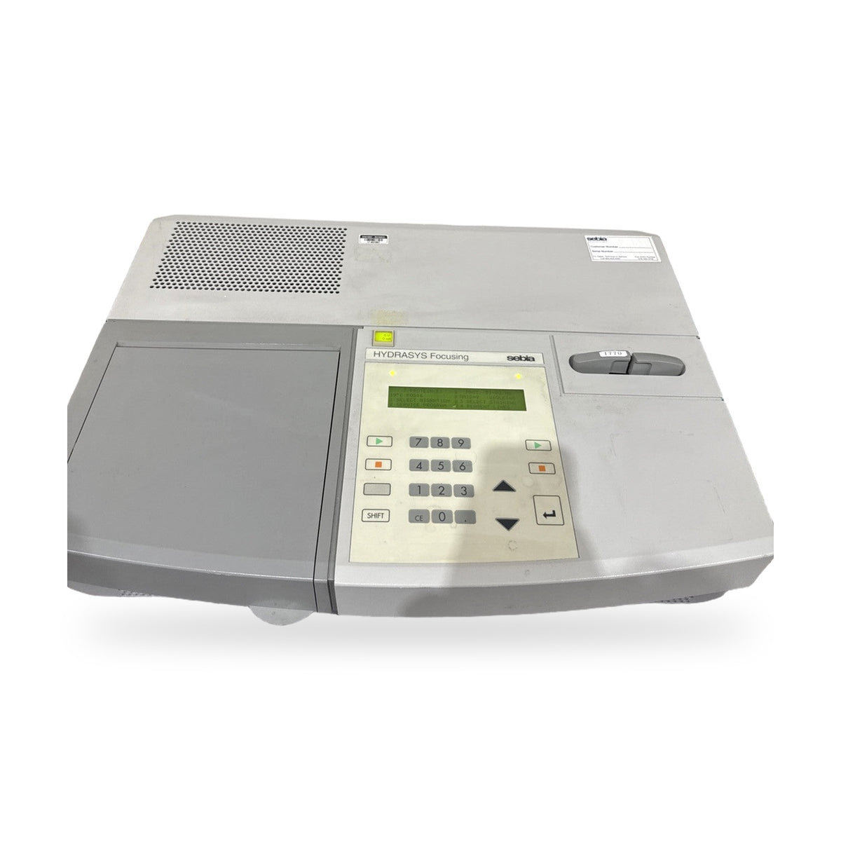 Sebia Hydrasys Electrophoresis Machine