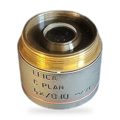 C Plan 4x/0.10 Objective Lens 506074 Leica DMLS Laboratory Microscope