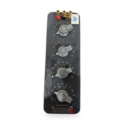 General Radio GR Type 1432-Q 4-Dial Decade Resistor Box