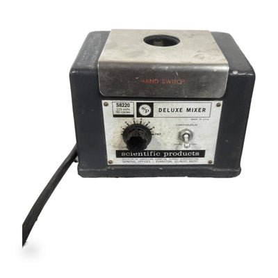 Scientific S8220 Deluxe Vortex Mixer Laboratory Shaker Vibrator Variable Speed