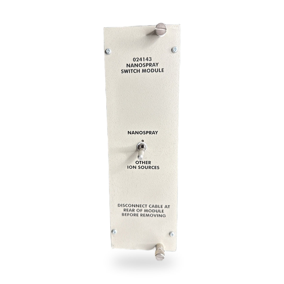 ABS Sciex Qstar XL Nanospray Switch Module 024143