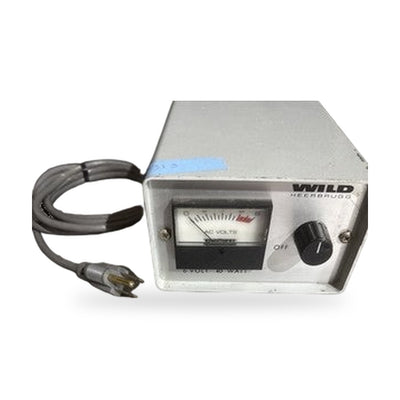 Wild Heerbrugg 001018 A 6V 40W Microscope Lamp Power Supply 120V 50W Input
