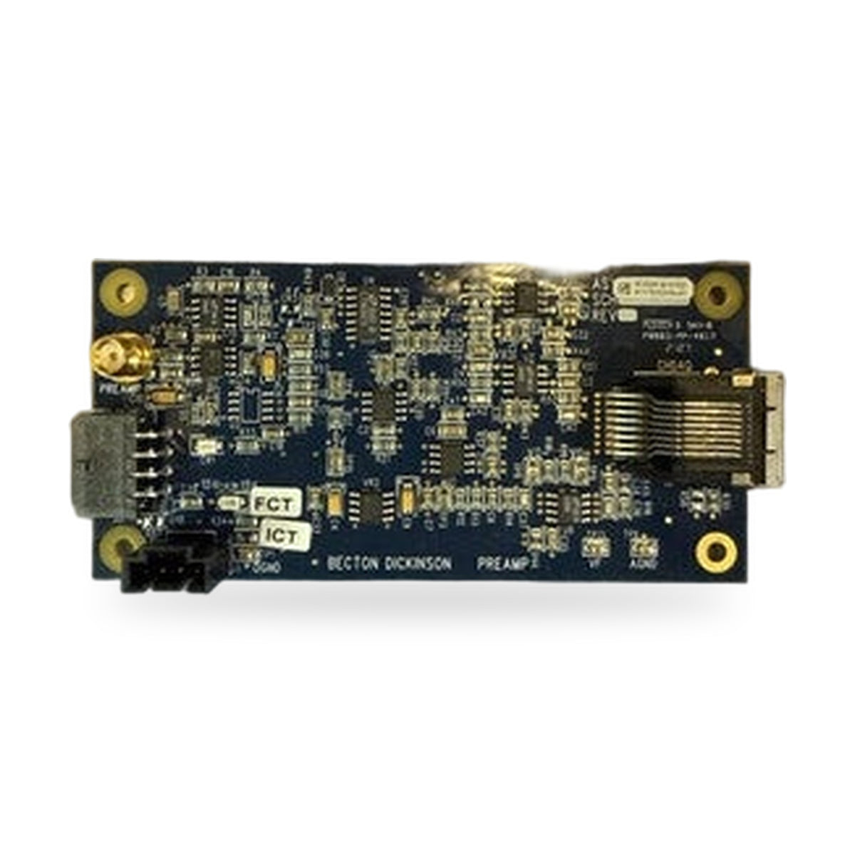 Becton-Dickinson PREAMP PCB Board 6414783SCH REV: 1 for BD Biosciences