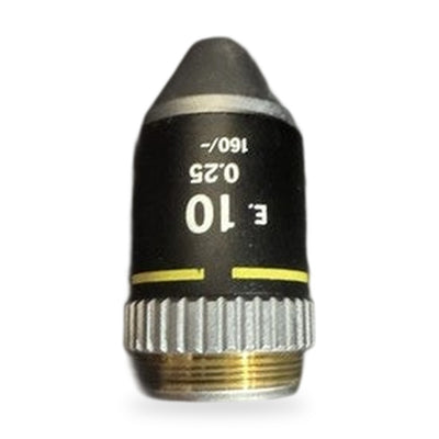 Nikon E 10, 0.25, 160- Microscope Objective Lens, Made in Japan