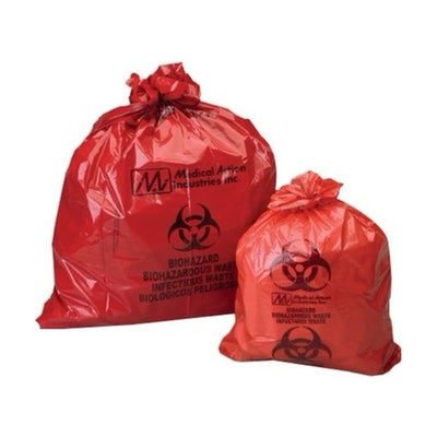 Biohazard Action 108MP Waste Bags 25X34X1.2 Mil Case/250 Bags
