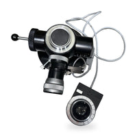 Carl Zeiss Microscope Camera Attachment Beam Splitter w/ Prontor Shutter Unit