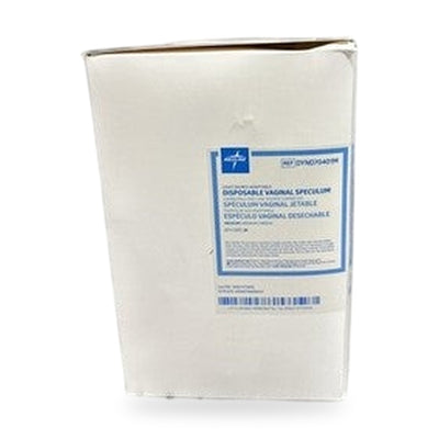 Medline disposable vaginal speculums (REF DYND70401M) Medium 25ct