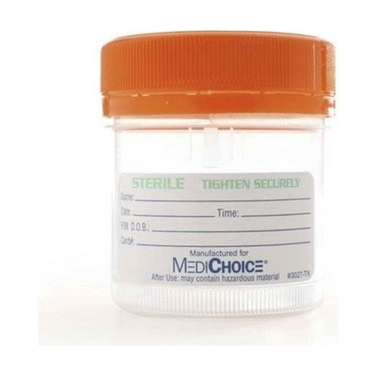 MediChoice Specimen Container 3 oz (90 mL) – Case of 400 (SPC405)