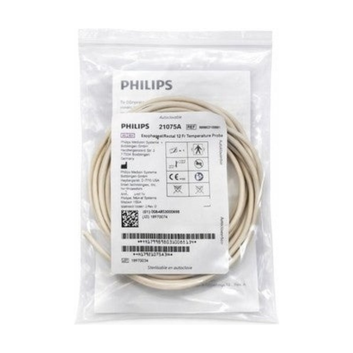 Philips 21075A Temperature Cable 12 Fr Sensor