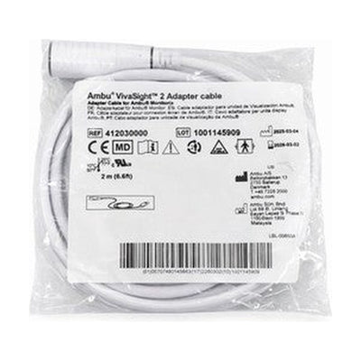 Ambu VivaSight 2 Adapter Cable REF 412030000 2m NEW