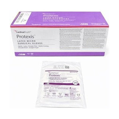 Protexis Latex Micro Nitrile Coating Gloves Size 7 1/2 Sterile 1 Box of 50 pairs