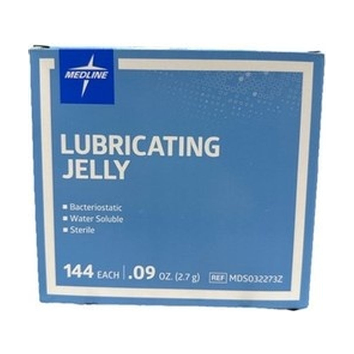 Medline Lubricating Jelly Water Soluble 0.09 oz 144 Ct MDS032273Z