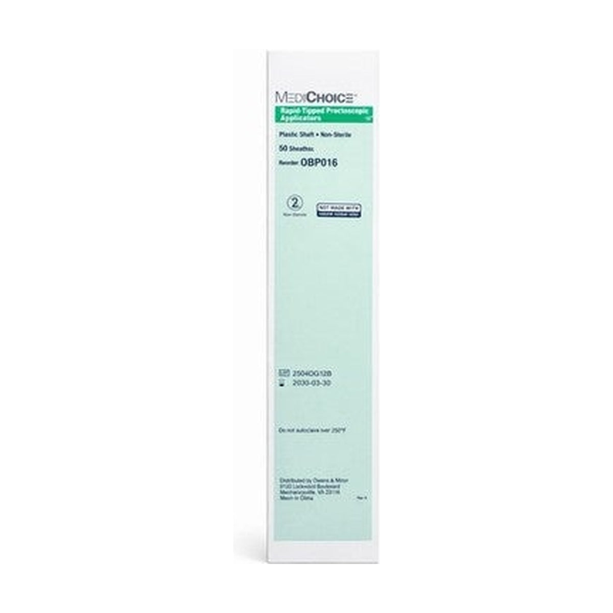 MediChoice OBP016 Applicators 16” Rayon Tip 50/Box New