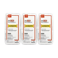 Lot of 3 Medline 2% CHG Skin Cleansing Kit Chlorhexidine REF MSC0954KT2