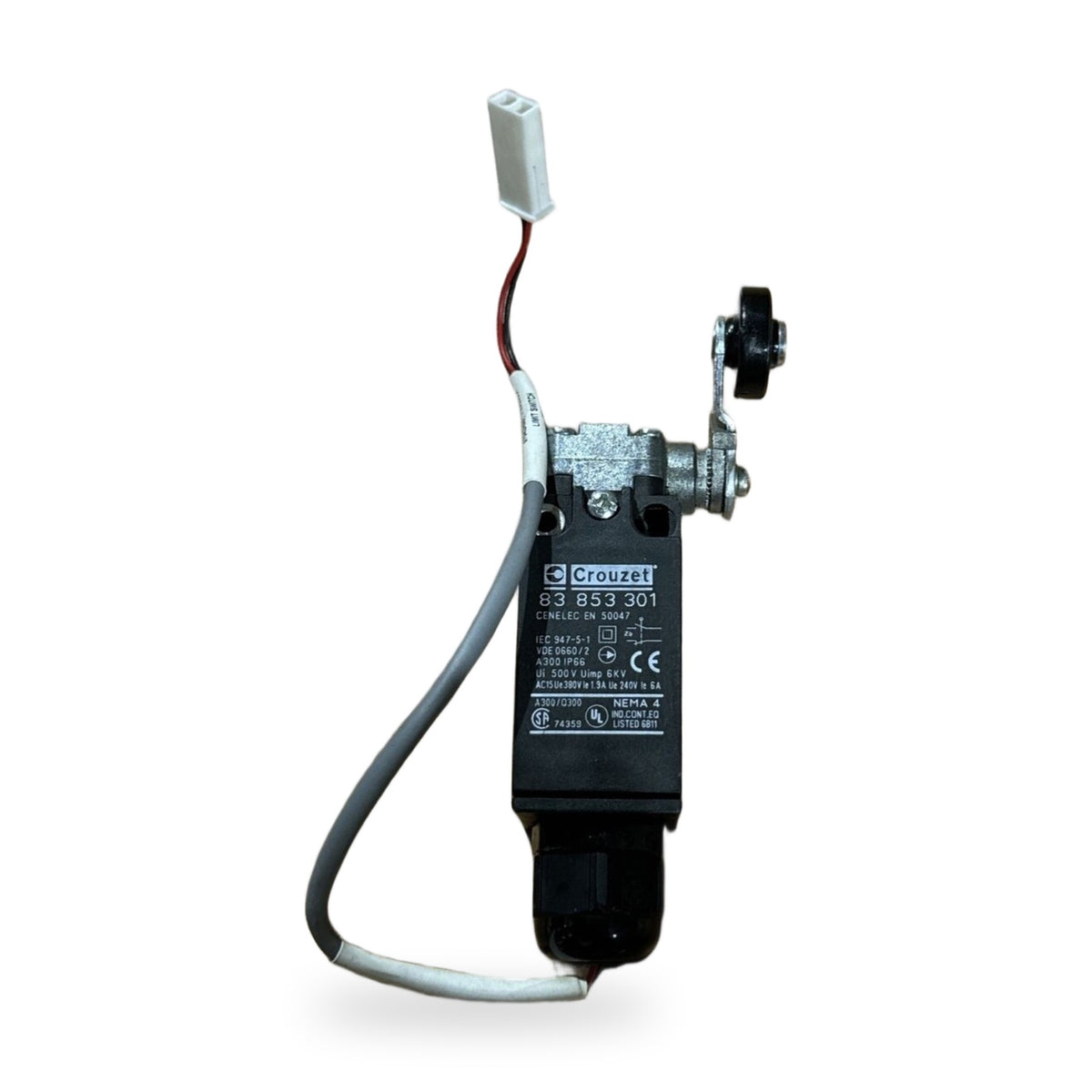 Crouzet - 83-853-301 - Snap Limit Switch - DPST No/NC 6A 250V 24V