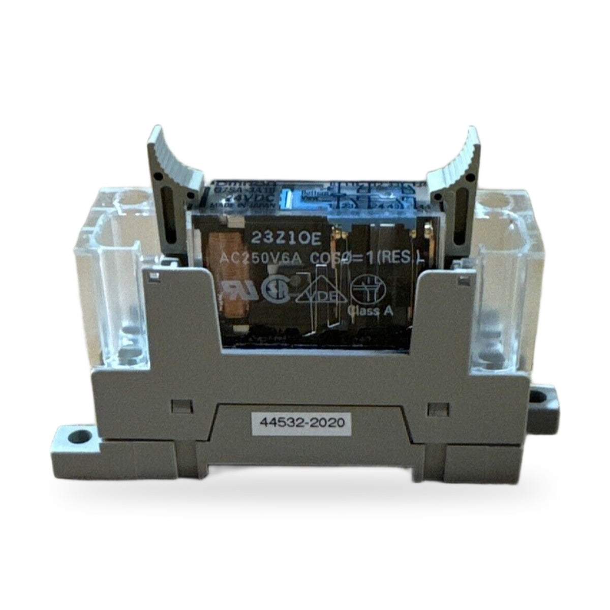 Omron G7SA-3A1B Safety Relay, 4-Pole, 6A, 24VDC Coil w/P7SA-10F Socket